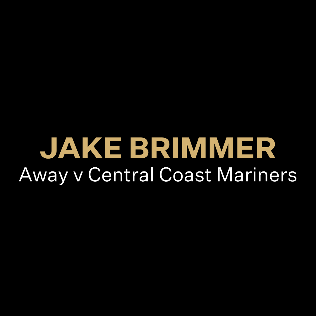 Jake Brimmer vs. Central Coast Mariners