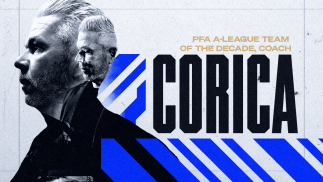 Auckland FC Coach Steve Corica named in PFA Team of the Decade