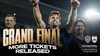 Auckland FC opens Additional Seating for Grand Final