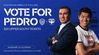 Fans Encouraged to ‘Vote for Pedro’ this Election Day Derby 